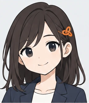 案内役の結城ユイ（イラスト）
